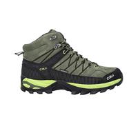 CMP Rigel Mid Trekking Shoes WP, Scarpe da Trekking Uomo, Kaki-Acido, 44 EU