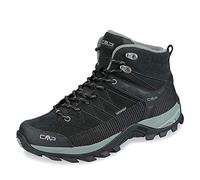 CMP Rigel Mid Trekking Shoes Wp, Scarpe da trekking Uomo, Nero-Grey, 43 EU