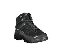 CMP Rigel Mid Trekking Shoes Wp, Scarpe da trekking Uomo, Nero-Nero, 42 EU