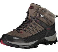 CMP Rigel Mid Trekking Shoes Wp, Scarpe da trekking Uomo, Torba-Antracite, 42 EU