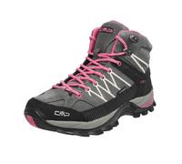 CMP Rigel Mid Wmn Trekking Shoes Wp, Scarpe da trekking Donna, Grey Fuxia Ice, 37 EU