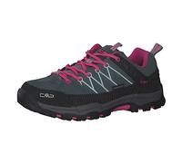 CMP Kids Rigel Low Trekking Shoes Wp, Scarpe da trekking Unisex - Bambini e ragazzi, Mineral Green-Purple Fluo, 41 EU