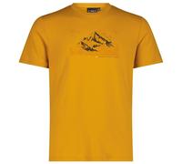CMP - S/S T-Shirt - Maglia funzionale 56 arancione/giallo
