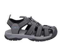 CMP SAHIPH HIKING SANDAL, Sandalo Sportivo Uomo, Titanio-Deep Lake, 39 EU