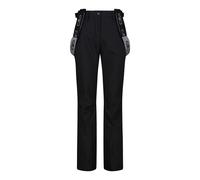 CMP Salopette Donna da Sci in Softshell, 34W4326 (Nero, M)