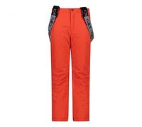 CMP - Salopette Sci in Twill da Bambini, Pantaloni da Sci Bambino | Membrana Clima-Protect, protezione dall'umidità, imbottitura Feel-Warm Flat, rapido trasporto dell'umidità