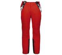 CMP - Salopette Stretch Polyester - Pantaloni da sci 60 rosso