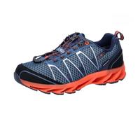 CMP Kids Altak Trail Shoes WP 2.0, Running Shoe, Bluestone-Arancio, 38 EU