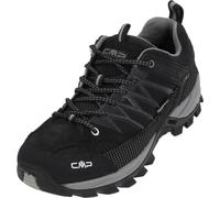 CMP Rigel Low Trekking Shoes Wp, Scarpe da trekking Uomo, Nero-Grey, 45 EU