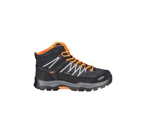 CMP Scarpone trekking bambini Rigel Mid Waterproof Anthracite-Orange Taglie 38-41 40 Nero
