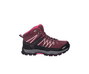 CMP Scarpone trekking bambini Rigel Mid Waterproof Prugna-Peach Taglie 32-37 32 Viola