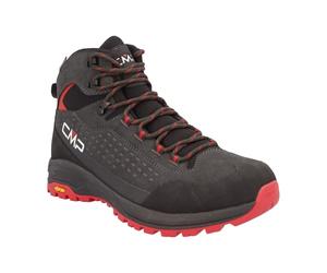 CMP Scarpone VERTYX Mid Uomo Impermeabile Titanio-Rosso taglia 42 EU - 8 UK