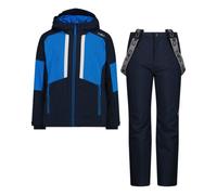 CMP Set sci da bambino in twill Giacca con cappuccio e pantalone bambino Royal