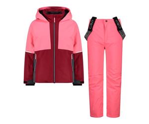 CMP Set Tuta Sci da Bambina in Twill - 33W0195 (Anemone, 176)