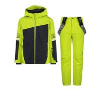CMP Set Tuta Sci da Bambino in Twill, 34W4924 (Verde, 8 anni)
