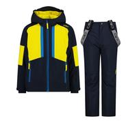 CMP Set Tuta Sci da Bambino in Twill, 35W0294 (Winter Sun/Blu Scuro, 140)