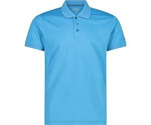CMP Short-Sleeved Polo Shirt, Man, Danube, 60