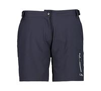 CMP Shorts da Free Bike con Mesh Interna, Donna, XX-Small, Antracite