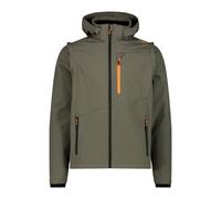 CMP Softshell con Maniche Staccabili da Uomo 48 IT Green