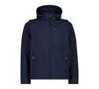 CMP Softshell con Maniche Staccabili da Uomo 56 IT Nero