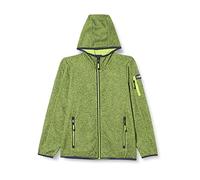 CMP Softshell Jacket With Climaprotect Wp 7,000 Technology, Hooded Knit Tech fleece, Boy, B.Blue-Acido, 140