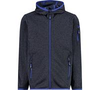 CMP - Giacca in Knit-Tech da bambini con cappuccio fisso , B.Blue-Light Blue, 152