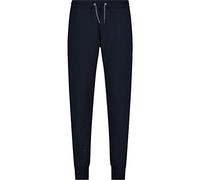 CMP Stretch Fleece Long Pant Plain Colour with Cuff, Girl, 50, Black Blue
