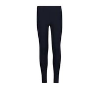 CMP Stretch Jersey Long Leggins, Girl, 164, Black Blue