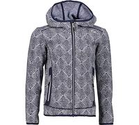 CMP Strick Fleece Jacke 39H0985, Giacca Bambina, Marine-B.Co-B.Blue, 176