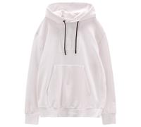 CMP - Sweater Fix Hood - Felpa con cappuccio XXL bianco