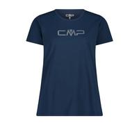 CMP - T-Shirt da Donna, Blue-Grey, 54