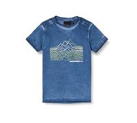CMP T-shirt Elasticizzata In Jersey Da Bambini, Maglietta Unisex - Bambini e ragazzi, Blu (Dusty Blue), 98