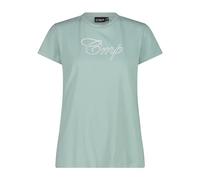 CMP - T-Shirt Elasticizzata in Jersey da Donna, Jade, 42