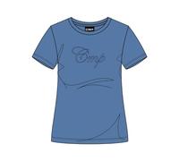 CMP - T-Shirt Elasticizzata in Jersey da Donna, Provenza, 52