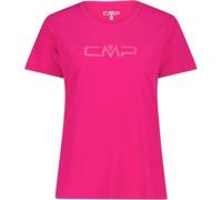 CMP T-Shirt Girocollo Dry Function con Logo Donna 39t5676p