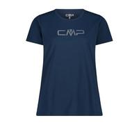 CMP T-Shirt Girocollo Dry Function con Logo Donna 39t5676p