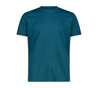 CMP T-Shirt Girocollo Dry Function Tinta Unita da Uomo, 39T7117 (IT, Numero, 58, Regular, Regular, Petrolio)