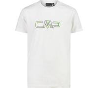 CMP - T-shirt in jersey da bambini, Bianco-Acido, 110
