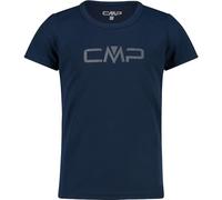 CMP T-Shirt Maglietta, Blue-Grey, 104 Unisex-Bambini e Ragazzi