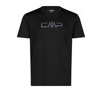 CMP T-Shirt Piquet Maniche Corte Con Logo Cmp T-shirt, Uomo, Nero, 52