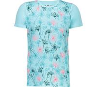CMP T-shirt smanicata Outdoor in Bamboo Elasticizzato, Bambina, Giada, 98