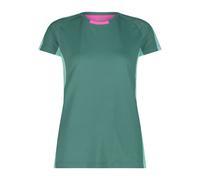 CMP T-Shirt Stretch Active Coll Menthol Boost Agave da Donna 44 IT Green