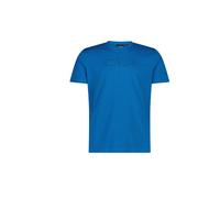CMP T-Shirt stretch da uomo con logo in cotone
