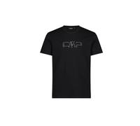 CMP T-Shirt stretch da uomo con logo in cotone