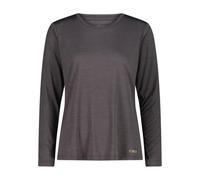 CMP T-Shirt Traspirante a Manica Lunga in Jersey da Donna, 35N5566 (IT, Testo, XS, Regular, Regular, Terra)