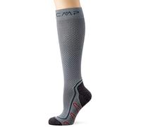 CMP Trekking Sock Poly High, Adult, Unisex, Grey, 43/45