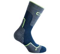 CMP - Trekking Sock Wool Mid - Calze da trekking EU 39-42 blu