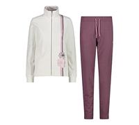 CMP - Tuta da Donna, B.Co Gesso-Plum, 52