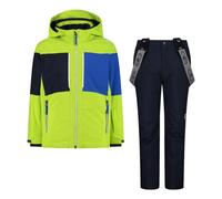 CMP Tuta da sci da bambino in twill - 33W0044 (110, Acido/Navy)