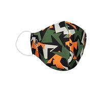 CMP,Unisex,Reusable mask with bionic finish eco treatment,Nero-Arancio,One size